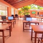 Centro comunitário em Arapoanga com equipamentos de tecnologia para oficinas gratuitas de ByteZone.