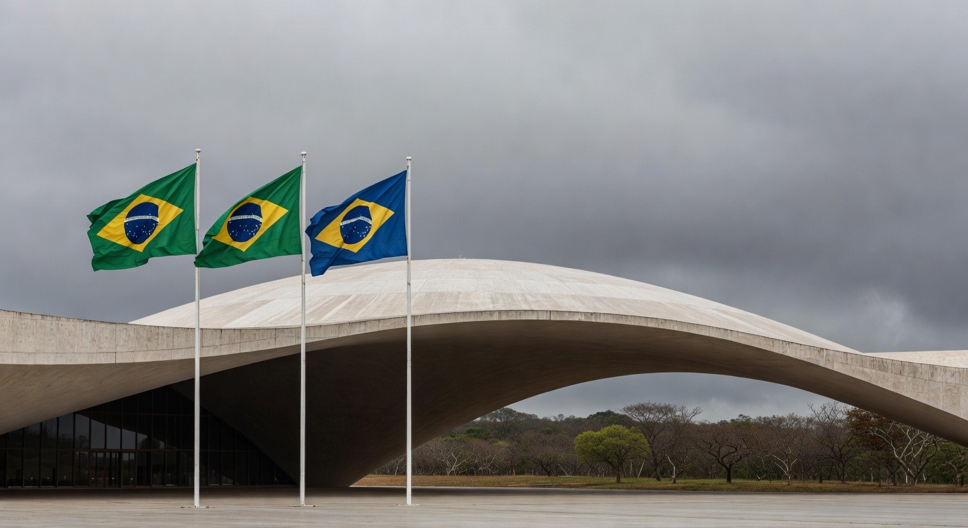 Edifício da Câmara Legislativa do Distrito Federal em Brasília sob céu nublado, representando concessão controversa de título a jurista.