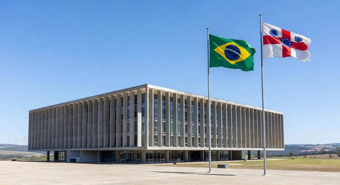 Palácio do Buriti em Brasília, representando prorrogação de concurso para auditores no DF até 2028.