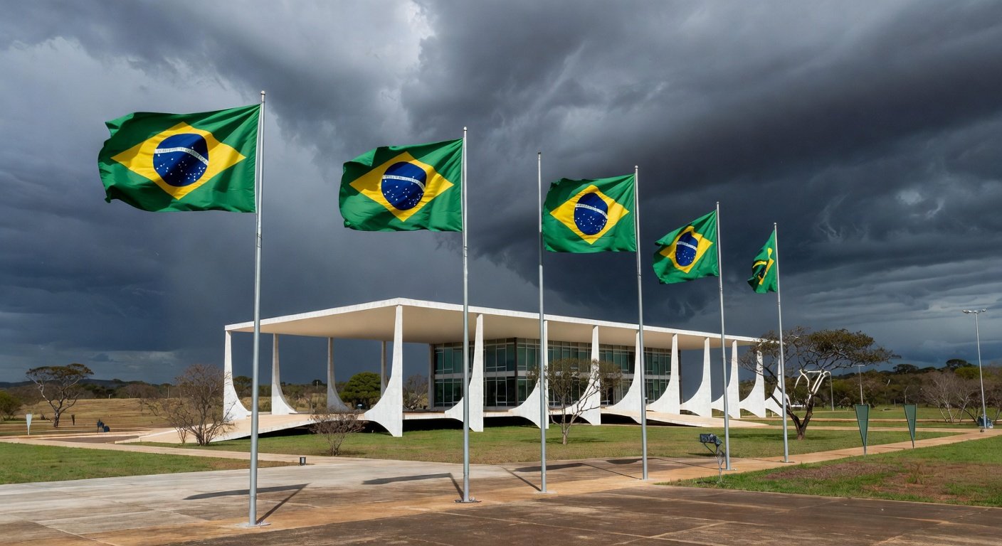 Palácio do Buriti em Brasília, simbolizando transição no governo do DF com licenças polêmicas de Ibaneis e Paco.