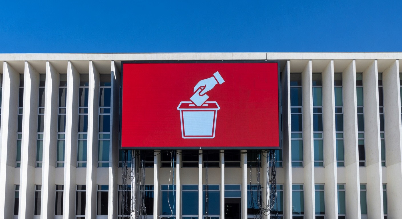 Mesa com decreto oficial sobre autonomia da SGDI para licitações em tecnologia, em ambiente governamental brasileiro.