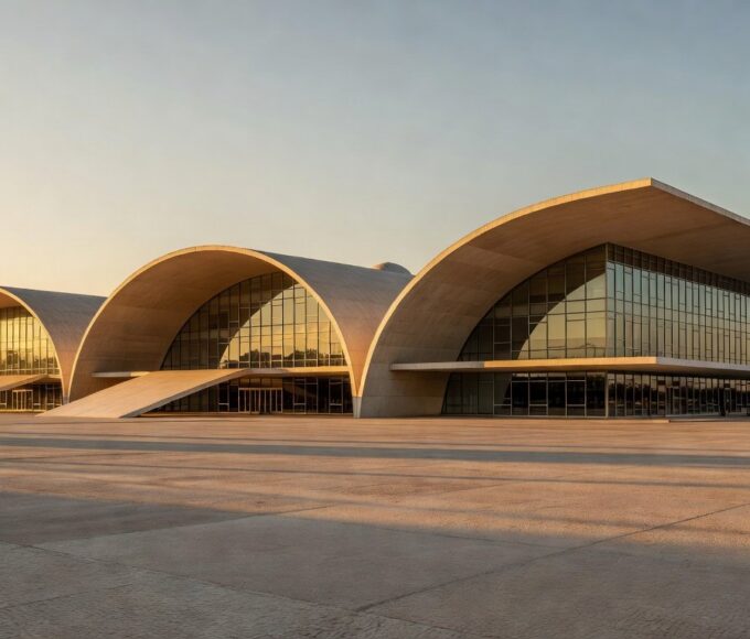 Vista de Brasília com Congresso Nacional, representando ranking de eventos ICCA 2025