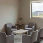 Sala reservada vazia no IML de Brasília para crianças vítimas de violência
