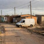 Van itinerante da Caesb em região carente do DF para atendimento