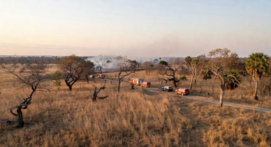 Operação Verde Vivo combate incêndios no Cerrado do Distrito Federal