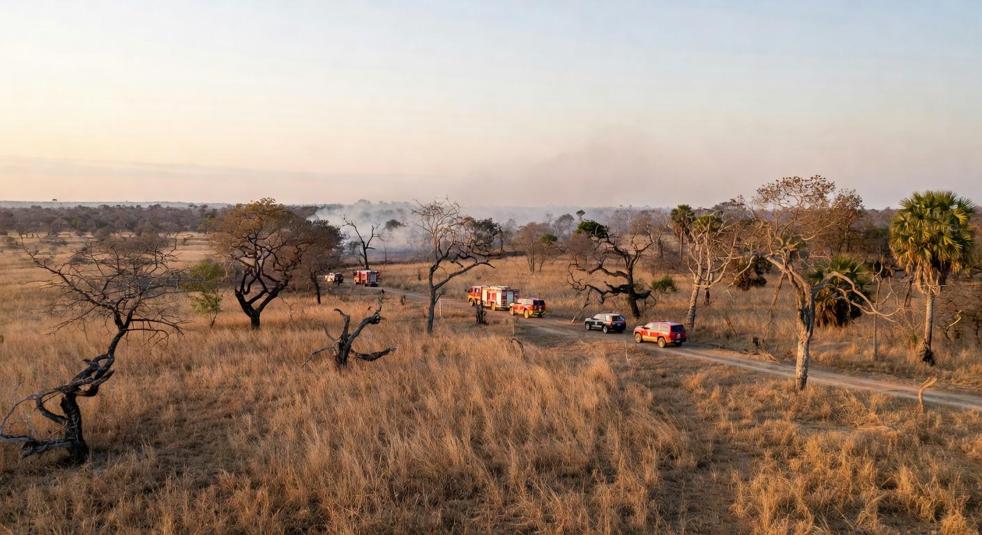 Operação Verde Vivo combate incêndios no Cerrado do Distrito Federal