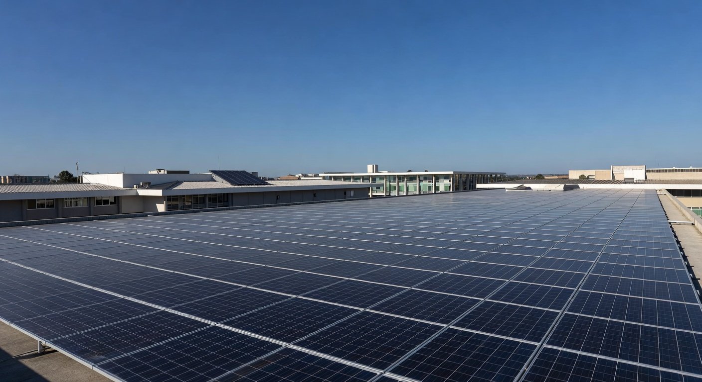 Painéis solares em edifícios de Brasília para parceria TJDFT, Terracap e CEB