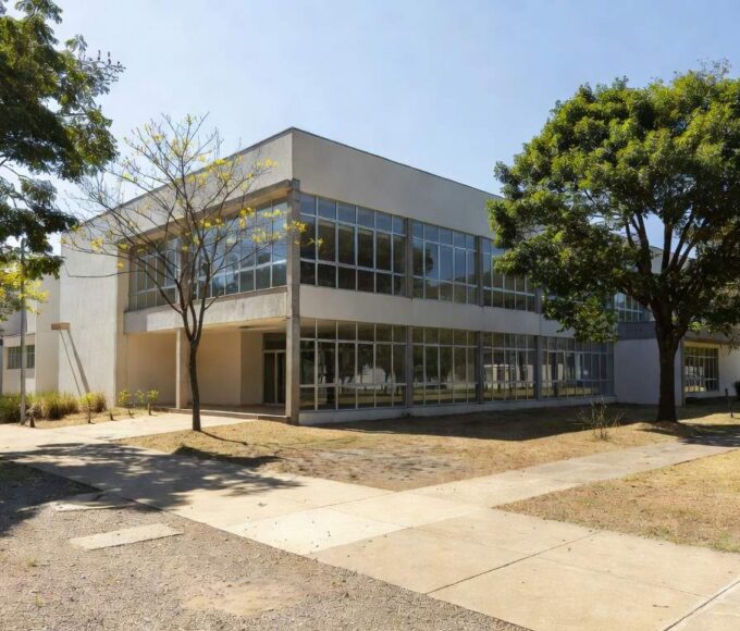 Fachada da UPA de Ceilândia I em Brasília durante visita de certificação ONA