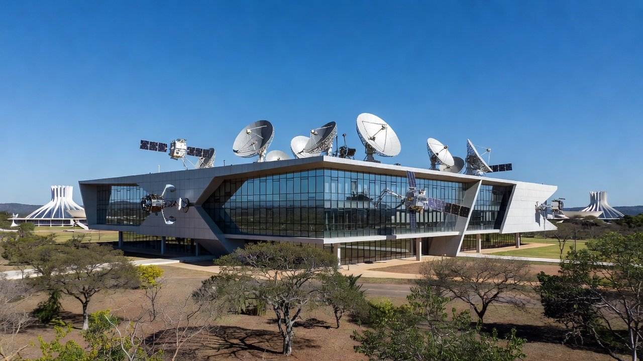 Hub de Inovação Aeroespacial da UnB em Brasília como polo espacial