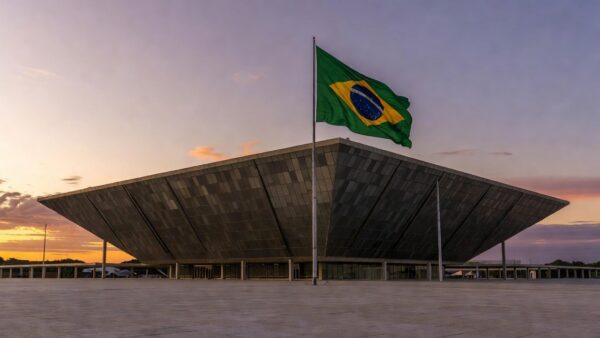 Equipamentos esportivos precários em ginásio do DF durante homenagem aos 30 anos do Sinlazer