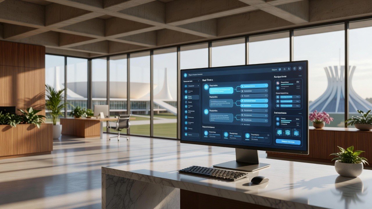 Plataforma de IA Iná da Caesb para atendimento digital no DF