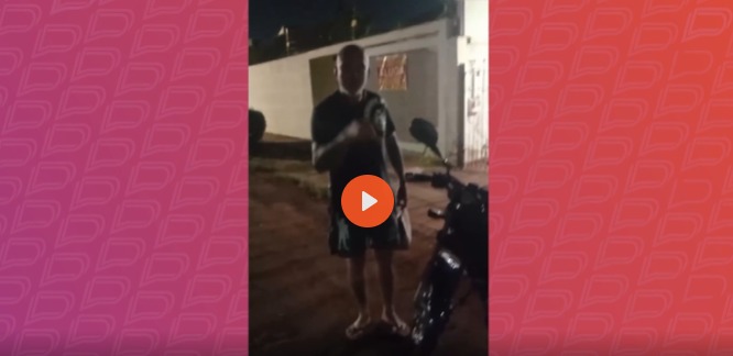 Buzina de motoboy vira guerra: 20 motoqueiros atacam casa de PM com pedras e rojões em Campo Grande