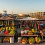 Feira do Trabalho e do Campo no DF com exposições agrícolas e barracas