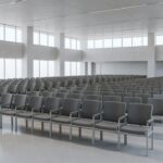 Auditório em Brasília para evento de combate a golpes e violência contra idosos