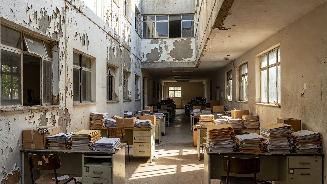 Unidade da Defensoria Pública do DF com infiltrações e falta de estrutura