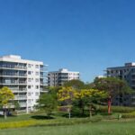 Conjunto habitacional em Brasília para programas de moradia do DF