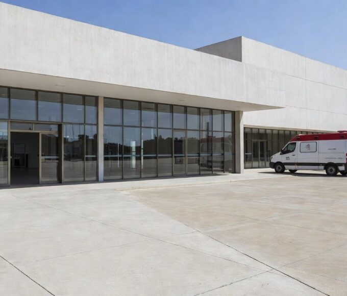 Entrada do Hospital de Base de Brasília