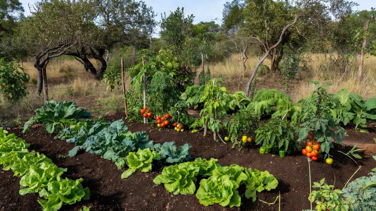 Horta comunitária no Guará com plantações de hortaliças gerando alimento e renda