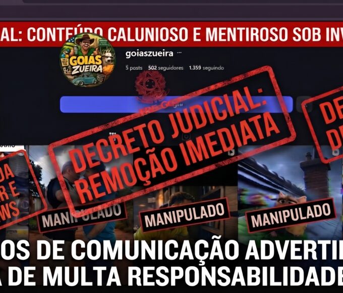 TRE-GO manda Meta retirar do ar mentiras publicadas contra candidato Cristóvão Tormin