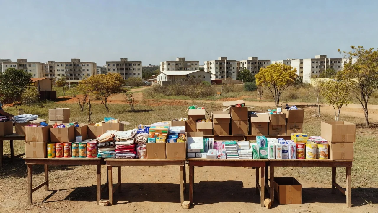 Fachada do TJDFT em Brasília no Dia Nacional do Voluntariado