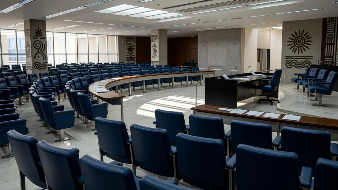 Congresso Nacional em Brasília simbolizando apoio político e eleições no DF