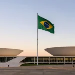 Sede do PT em Brasília durante oficialização de candidatura ao governo do DF