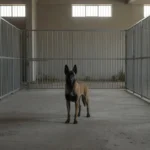 Cão próximo ao Senado Federal em Brasília