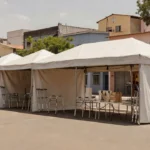 Campanha em feira com equipamentos para cirurgias ortopédicas no Brasil