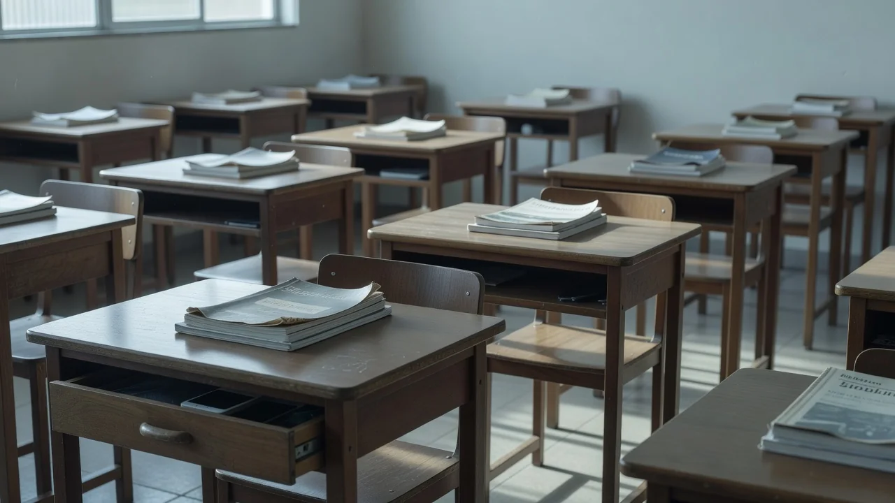 Candidato defende continuidade da medida nas escolas Reproduçã RECORD- 19.09.2026