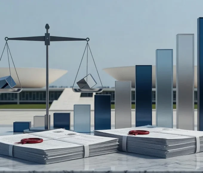 Infografia sobre bloqueio de R$ 2,7 bi pelo TCDF do BRB